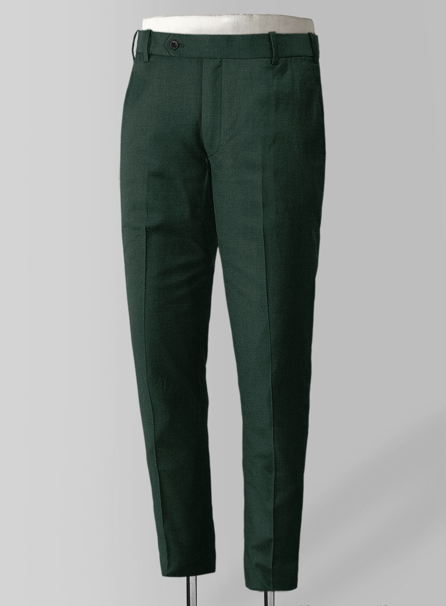 Buy Dark Green Chinos for men Online from Indian Designers 2024